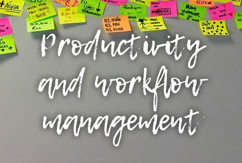 Productivity and Time Management Graphic
